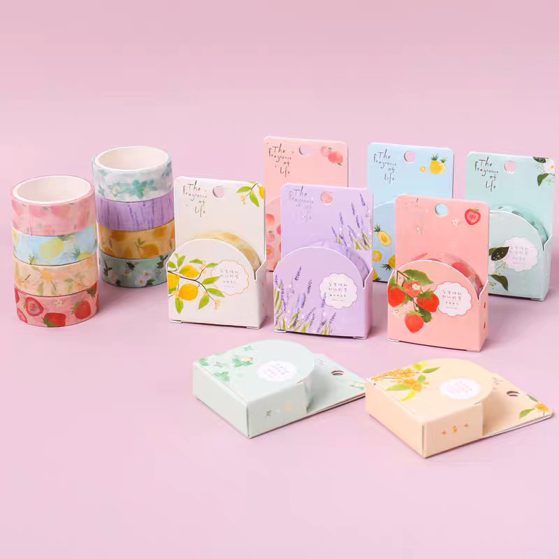 Single Pack Fragrance Washi Tape Set